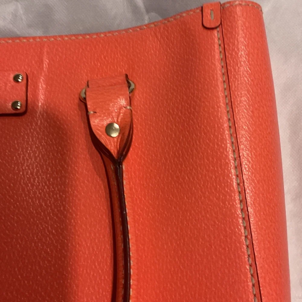 Kate Spade Vibrant Coral Tote